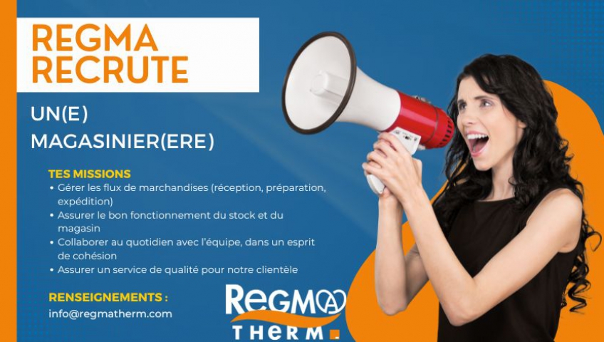 REGMATHERM RECRUTE